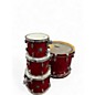Used SONOR 4 Piece Force 3003 Maroon Drum Kit