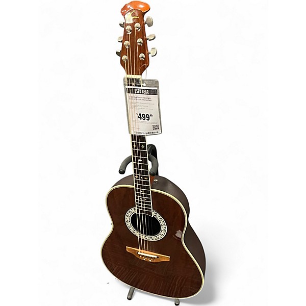 Used Ovation 1712 SUNBURST Acoustic Electric Guitar
