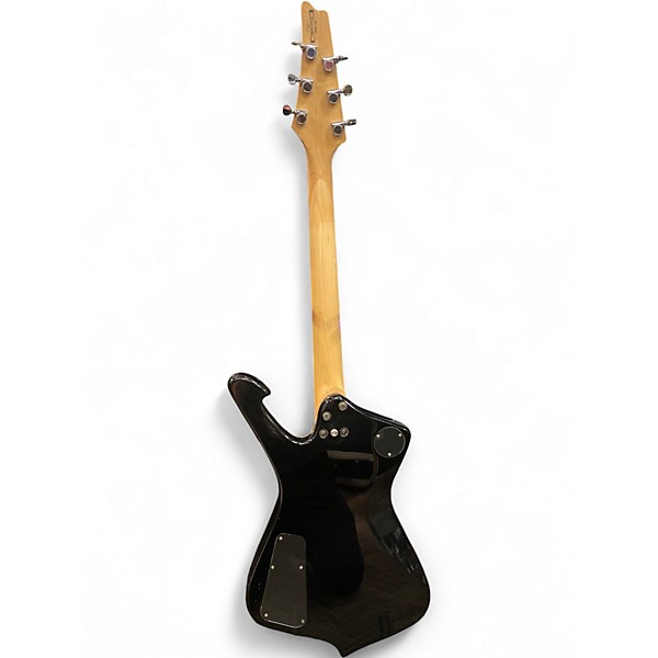 Used 2000s Ibanez IC300 Iceman Black Solid Body Electric Guitar