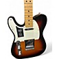 Used Fender Player Telecaster LH 2 Tone Sunburst Solid Body Electric Guitar