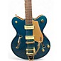 Used Gretsch Guitars Electromatic Pristine LTD Center Block Double-Cut PETROL Hollow Body Electric Guitar