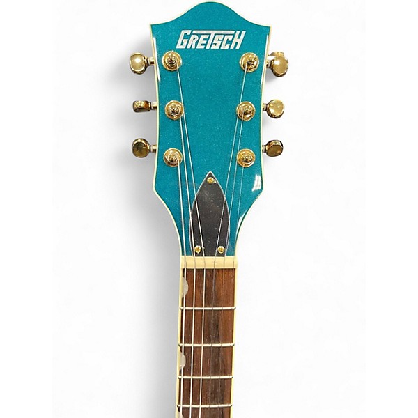 Used Gretsch Guitars Electromatic Pristine LTD Center Block Double-Cut PETROL Hollow Body Electric Guitar