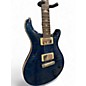 Used PRS Custom 24 10 Top Whale Blue Solid Body Electric Guitar