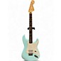Used Fender Tom Delonge Signature Stratocaster Daphne Blue Solid Body Electric Guitar thumbnail
