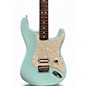 Used Fender Tom Delonge Signature Stratocaster Daphne Blue Solid Body Electric Guitar