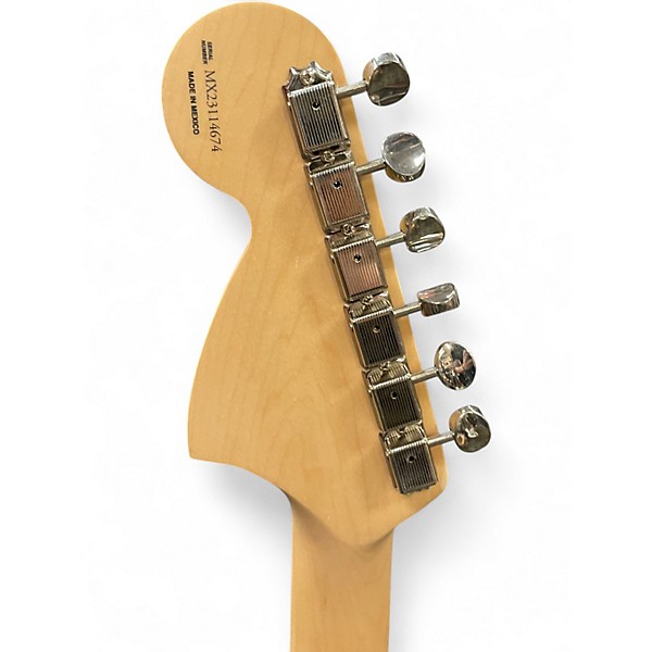 Used Fender Tom Delonge Signature Stratocaster Daphne Blue Solid Body Electric Guitar