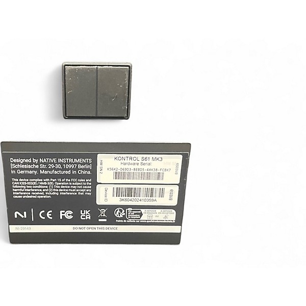Used Native Instruments Komplete Kontrol S61 MK3 MIDI Controller