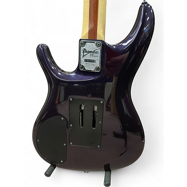 Used Ibanez Joe Satriani JS2450 Muscle Car Black Solid Body Electric Guitar