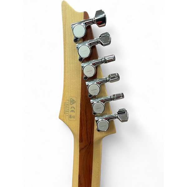 Used Ibanez Joe Satriani JS2450 Muscle Car Black Solid Body Electric Guitar