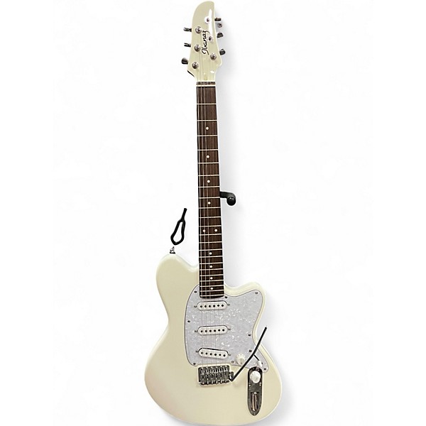 Used Ibanez ICHI00 Talman White Solid Body Electric Guitar