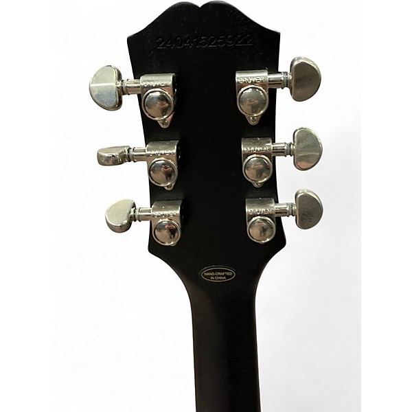 Used Epiphone Les Paul Traditional Pro IV Black Solid Body Electric Guitar