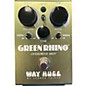 Used Way Huge Electronics WHE202 Green Rhino Overdrive Effect Pedal thumbnail