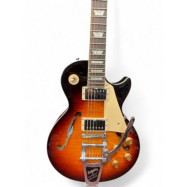 Used Gibson ES Les Paul Tobacco Burst Hollow Body Electric Guitar