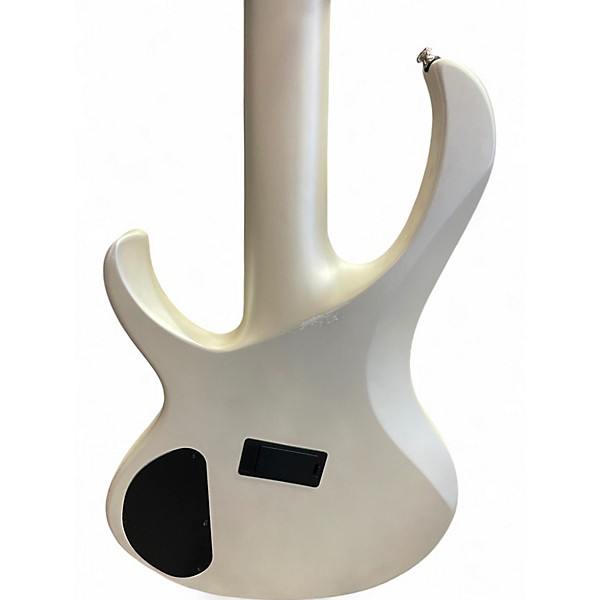 Used Ibanez BTB605MLM White Electric Bass Guitar