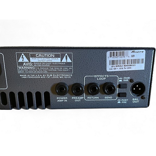 Used Ampeg B4R Bass Amp Head