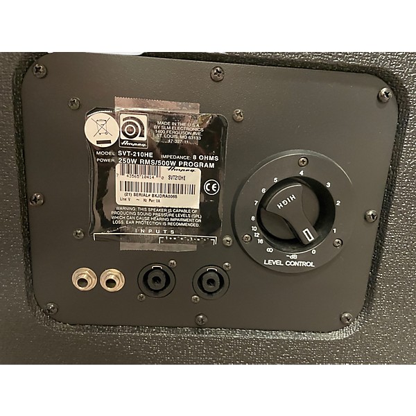Used Ampeg SVT210HE Bass Cabinet