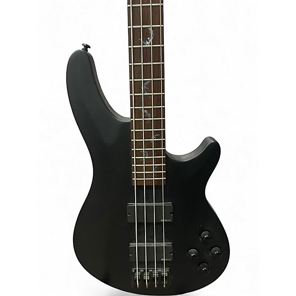 Used Schecter Guitar Research Damien 4 String Satin Black Electric Bass Guitar