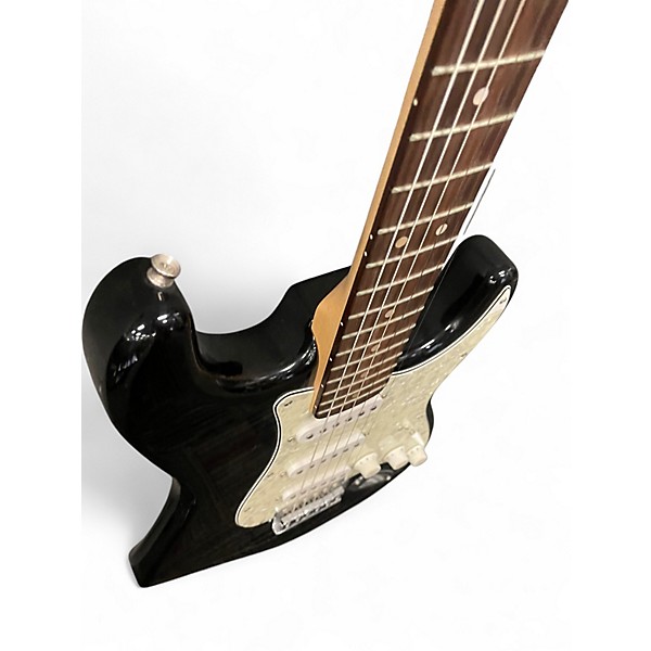 Used Squier Affinity Stratocaster Black Solid Body Electric Guitar