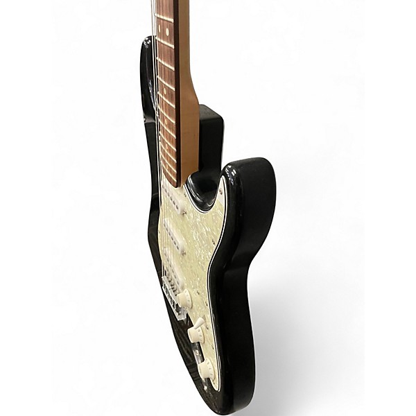 Used Squier Affinity Stratocaster Black Solid Body Electric Guitar