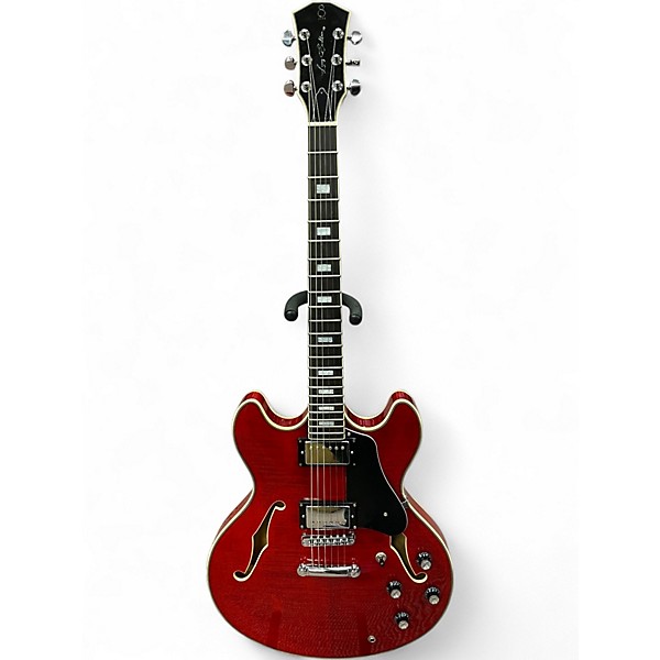 Used Sire Sire Larry Carlton H7 Trans Red Hollow Body Electric Guitar