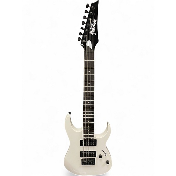 Used Ibanez GRG7221 WHITE Solid Body Electric Guitar