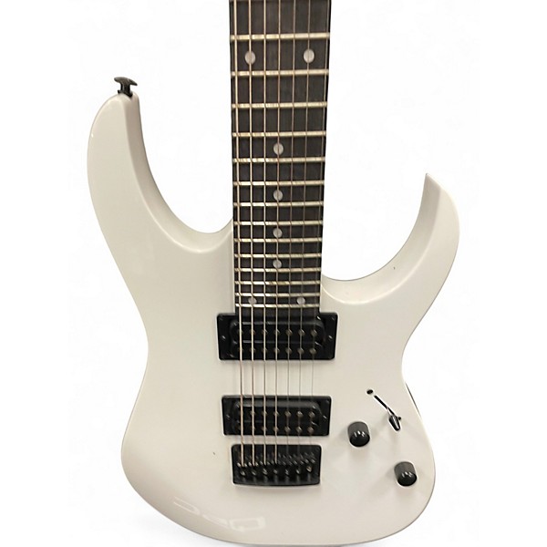 Used Ibanez GRG7221 WHITE Solid Body Electric Guitar