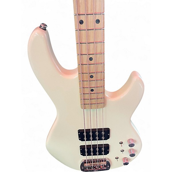 Used G&L USA L2000 White Electric Bass Guitar