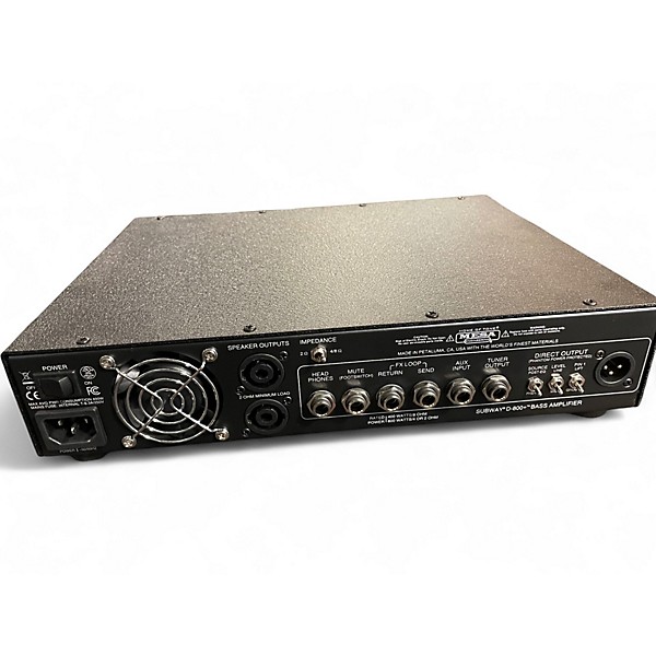 Used MESA/Boogie BASS 800D Bass Amp Head
