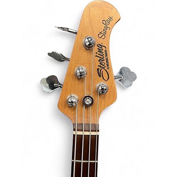 Used 2020s Sterling by Music Man StingRay Ray34 Natural Electric Bass Guitar