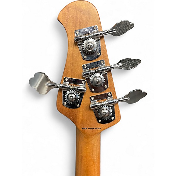 Used 2020s Sterling by Music Man StingRay Ray34 Natural Electric Bass Guitar