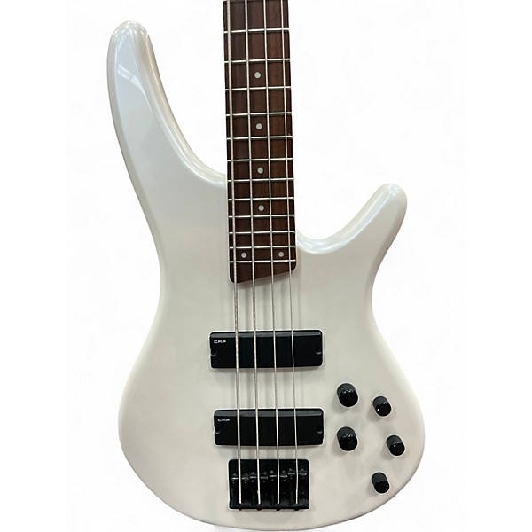 Used Ibanez SR250 Pearl White Electric Bass Guitar
