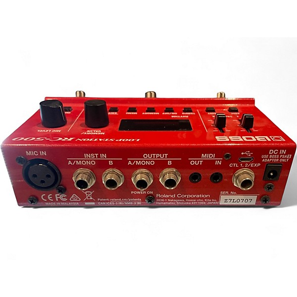 Used BOSS RC500 Pedal