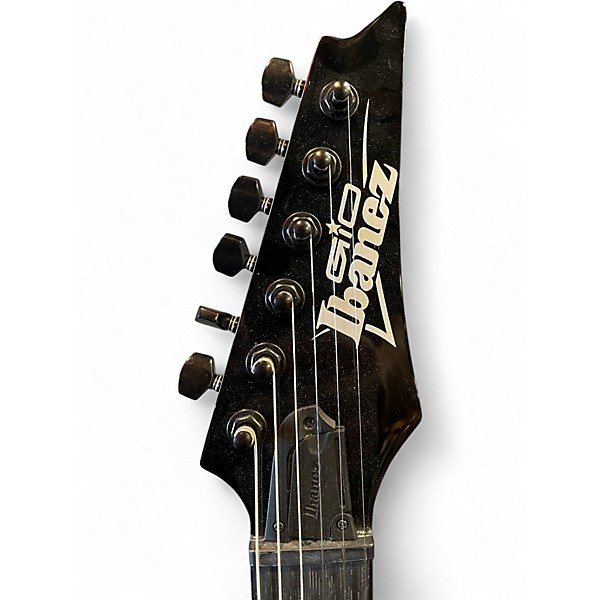 Used Ibanez GIO GRG120QASP GRG Series Transparent Blue Gradation Solid Body Electric Guitar