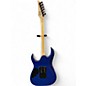 Used Ibanez GIO GRG120QASP GRG Series Transparent Blue Gradation Solid Body Electric Guitar