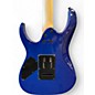 Used Ibanez GIO GRG120QASP GRG Series Transparent Blue Gradation Solid Body Electric Guitar