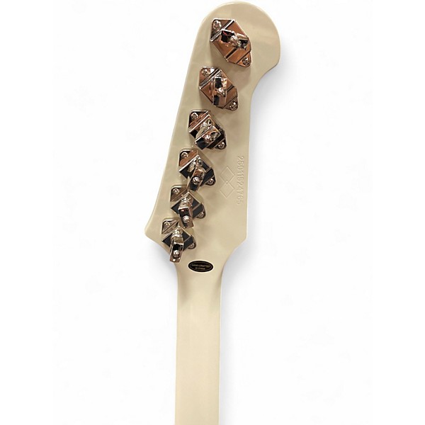 Used Epiphone Epiphone 1963 Firebird V Maestro Vibrola Polar White Solid Body Electric Guitar