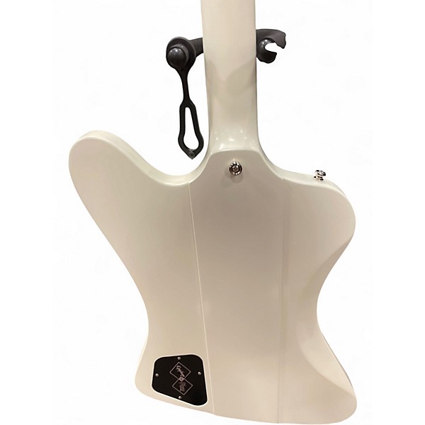 Used Epiphone Epiphone 1963 Firebird V Maestro Vibrola Polar White Solid Body Electric Guitar