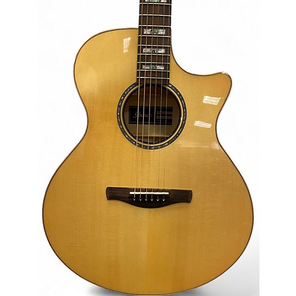 Used 2024 Ibanez AE390-NTA Natural Acoustic Electric Guitar