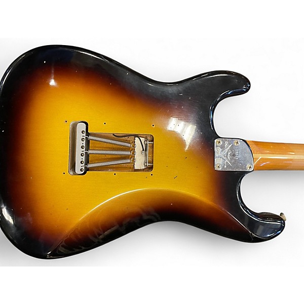 Used 2025 Fender  Empire 59 Transition Strat 2 Tone Sunburst Solid Body Electric Guitar