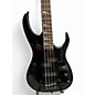 Used Ibanez EX SERIES BLACK Electric Bass Guitar