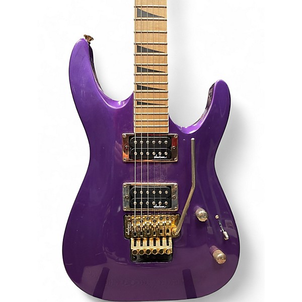 Used Jackson MODDED JS32 ARCHTOP Purple Solid Body Electric Guitar