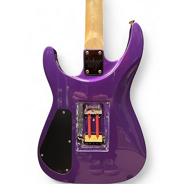 Used Jackson MODDED JS32 ARCHTOP Purple Solid Body Electric Guitar
