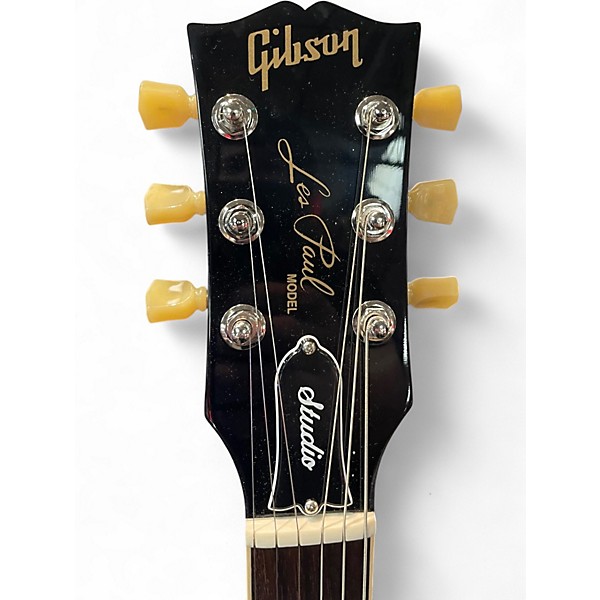 Used Gibson Les Paul Studio Left Handed Wine Red Electric Guitar