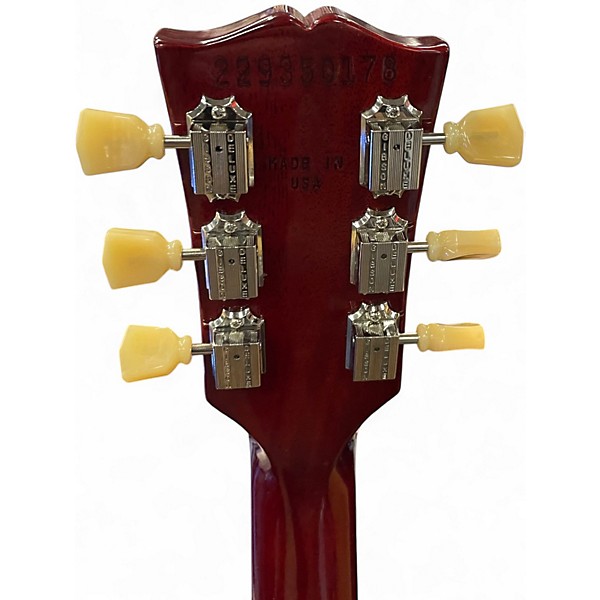 Used Gibson Les Paul Studio Left Handed Wine Red Electric Guitar