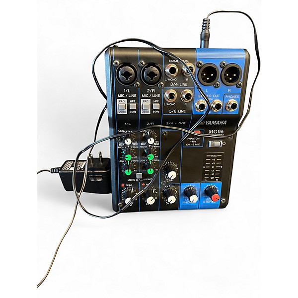 Used Yamaha mg06 Powered Mixer