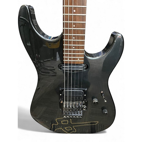 Used Squier Showmaster Jason Ellis Gunmetal Gray Solid Body Electric Guitar