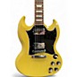 Used 2023 Gibson SG Standard TV Yellow Solid Body Electric Guitar