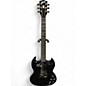 Used 2021 Gibson SG Standard Dark Guitar GC Exclusive Ebony Solid Body Electric Guitar thumbnail