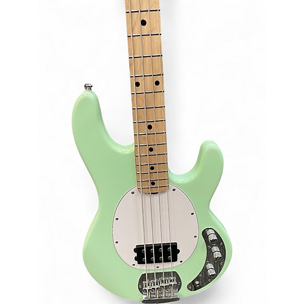 Used Sterling by Music Man Ray4 Seafoam Green Electric Bass Guitar