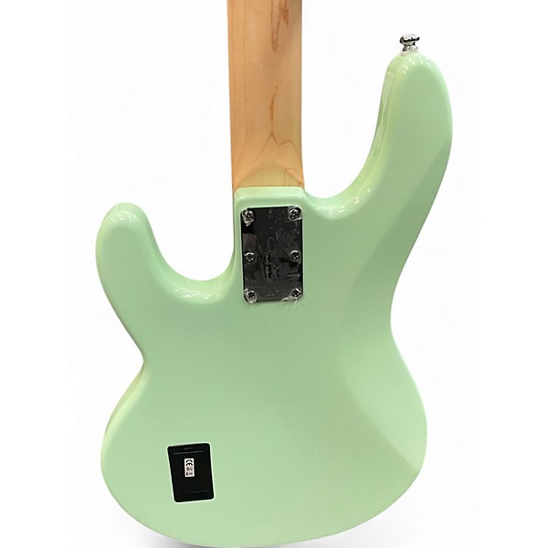 Used Sterling by Music Man Ray4 Seafoam Green Electric Bass Guitar